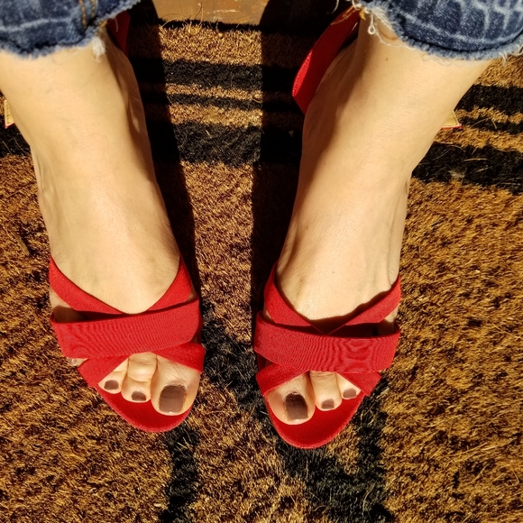 JCrew Lia midheel sandals - Picture 4 of 8